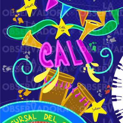 Ilustración Alumbrado De Cali